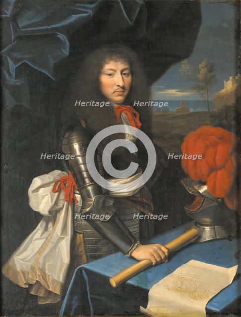 Portrait of the King Louis XIV (1638–1715), c1662. Creator: Mignard, Pierre (1612-1695).