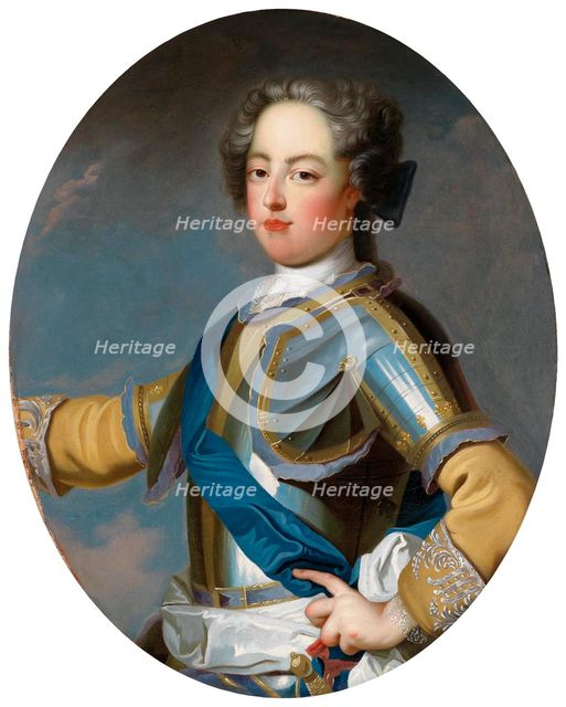 Portrait of the King Louis XV (1710-1774), 1720s. Artist: Van Loo, Jean Baptiste (1684-1745)