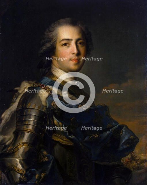 Portrait of the King Louis XV', (1710-1774), 1745. Creator: Nattier, Jean-Marc (1685-1766).