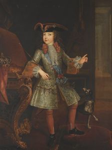 Portrait of the King Louis XV (1710-1774) as Child, 1717