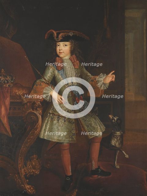 Portrait of the King Louis XV (1710-1774) as Child, 1717.
