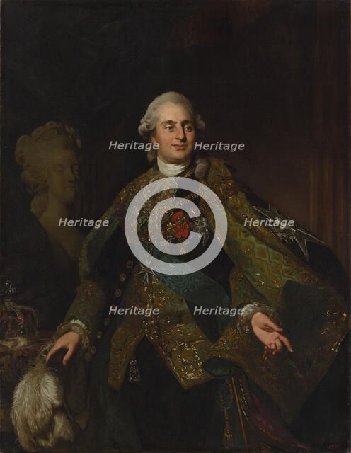 Portrait of the King Louis XVI (1754-1793), 1782-1783. Creator: Roslin, Alexander (1718-1793).