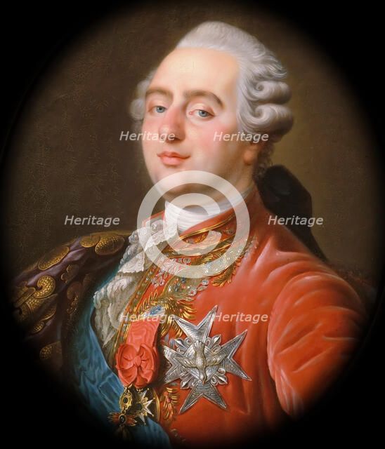 Portrait of the King Louis XVI (1754-1793). Artist: Callet, Antoine-François (1741–1823)
