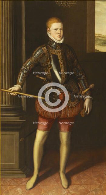 Portrait of the King Sebastian of Portugal (1554-1578), 1572.