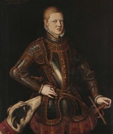 Portrait of the King Sebastian of Portugal (1554-1578), Between 1571 and 1574. Creator: Morais, Cristóvão de (active 1551-1571)