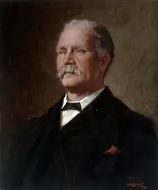 Portrait of the late John Newton, Esq., 1893. Creator: James McLauchlan Nairn