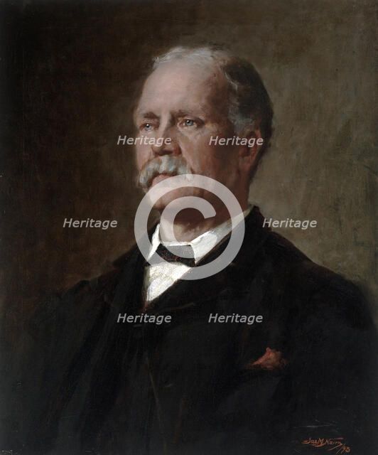 Portrait of the late John Newton, Esq., 1893. Creator: James McLauchlan Nairn.