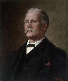 Portrait of the late John Newton, Esq., 1893. Creator: James McLauchlan Nairn