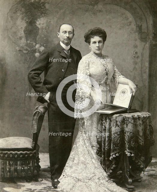 Portrait of the Leader of Assembly of Moscow Nobility Pyotr Basilevsky (1855-1920). Artist: Unknown