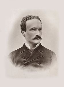 Portrait of the librettist and composer Arrigo Boito (1842-1918), 1884. Creator: Anonymous