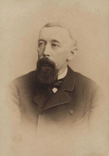 Portrait of the librettist and composer Franz Friedrich Richard Genée (1823-1895), c. 1880. Creator: Anonymous