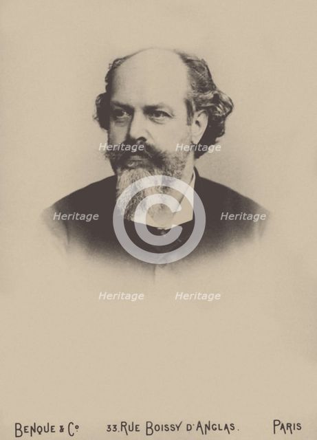Portrait of the librettist Louis Gallet (1835-1898), 1892.