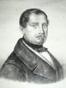 Portrait of the librettist Salvatore Cammarano (1801-1852)