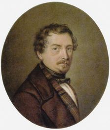 Portrait of the librettist Salvatore Cammarano (1801-1852)