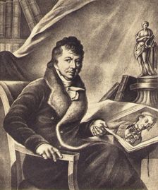 Portrait of the publisher Platon Petrovich Beketov (1761-1836), Early 19th cen.