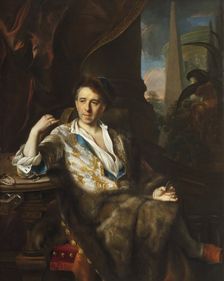 Portrait of the Painter Charles Bruni, 1709