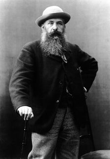 Portrait of the painter Claude Monet, 1887. Creator: Nadar, Paul (1856-1939)