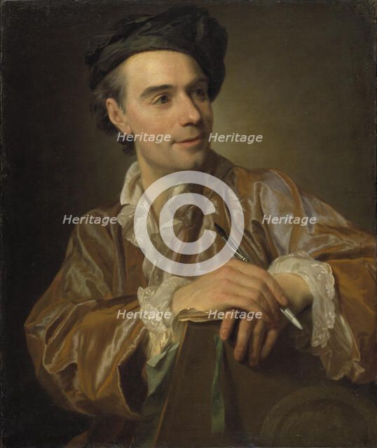 Portrait of the painter Claude-Joseph Vernet (1714-1789), 1767.