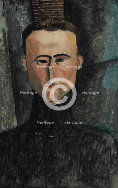 Portrait of the painter André Rouveyre, 1915. Creator: Modigliani, Amedeo (1884-1920).