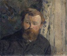 Portrait of the Painter Achille Granchi-Taylor, 1885. Creator: Paul Gauguin