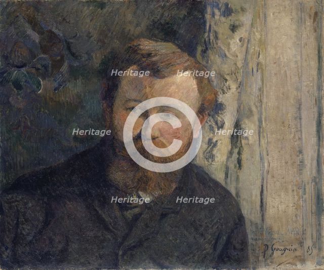 Portrait of the Painter Achille Granchi-Taylor, 1885. Creator: Paul Gauguin.
