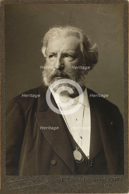 Portrait of the painter Adolphe William Bouguereau (1825-1905), c. 1870. Creator: Petit, Pierre (1598-1677).