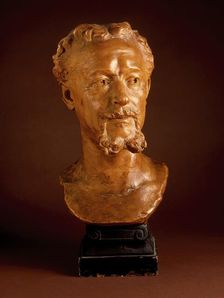 Portrait of the Painter Edouard-Louis Dubufe (1820-1883), 1878. Creator: Louis-Julien Franceschi