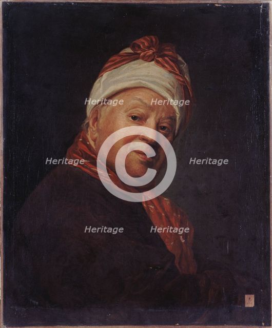 Portrait of the painter Étienne Jeaurat (1699-1789). Creator: Etienne Aubry.