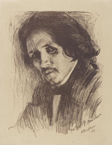 Portrait of the painter Filipp Andreevich Malyavin (1869-1940)