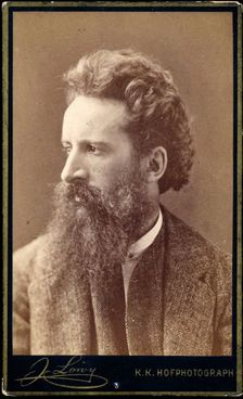 Portrait of the Painter Hans Makart (1840-1884), c. 1880