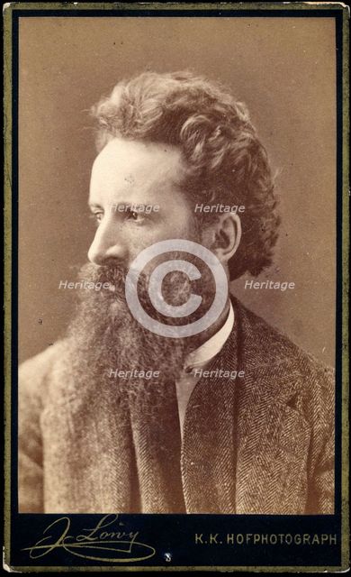 Portrait of the Painter Hans Makart (1840-1884), c. 1880.