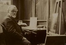 Portrait of the Painter Henri Fantin-Latour (1836-1904), 1890s. Creator: Anon