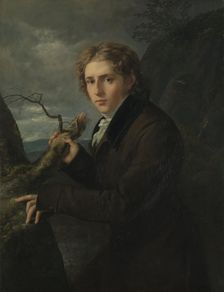 Portrait of the Painter J.C. Dahl, 1819-1820. Creator: Johann Carl Rossler