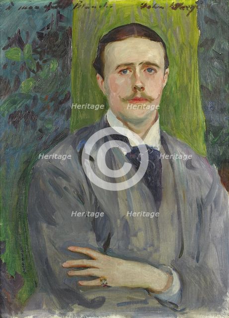 Portrait of the Painter Jacques-Émile Blanche (1861-1942), c. 1886.