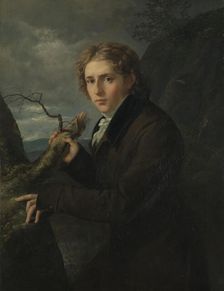 Portrait of the Painter J.C. Dahl, 1819-1820. Creator: Johann Carl Rossler