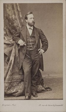 Portrait of the painter Ludwig Knaus (1829-1910). Creator: Bingham, Robert Jefferson (1824-1870)