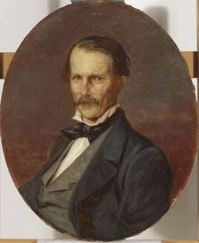 Portrait of the Painter Magnus von Wright, 1867. Creator: Erik Johan Lofgren