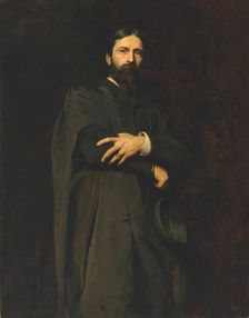 Portrait of the Painter Sir Hubert von Herkomer (1849-1914), 1887. Creator: Herkomer, Herman Gustave (1863-1935)
