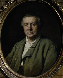 Portrait of the painter P. S. Stepanov, 1870. Artist: Perov, Vasili Grigoryevich (1834-1882)