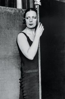 Portrait of the painter Tamara de Lempicka (1898-1980), c1927. Creator: Barchan; Pavel (1876-1942)