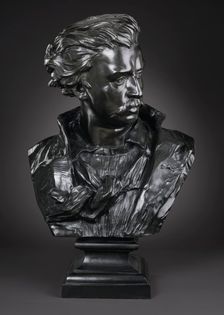 Portrait of the Painter Thomas Couture, 1848. Creator: Jean Baptiste Clésinger