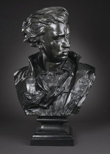 Portrait of the Painter Thomas Couture, 1848. Creator: Jean Baptiste Clésinger