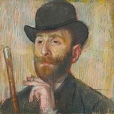 Portrait of the Painter Zakar Zakarian (1849-1923), ca 1885