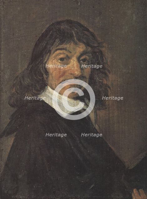 Portrait of the philosopher René Descartes (1596-1650), ca 1649.
