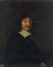 Portrait of the philosopher René Descartes (1596-1650). Creator: Anonymous