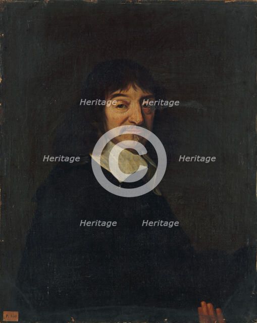 Portrait of the philosopher René Descartes (1596-1650). Creator: Anonymous.