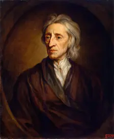 Portrait of the physician and philosopher John Locke (1632-1704), 1697. Creator: Kneller, Sir Gotfrey (1646-1723)