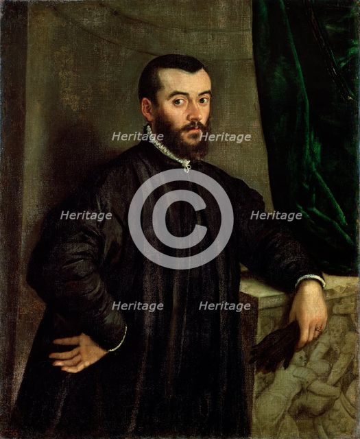 'Portrait of the physician Andreas Vesalius' (1514-1564], c1535-1545.  Artist: Steven van Calcar
