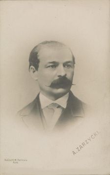 Portrait of the pianist, conductor and composer Aleksander Zarzycki (1834-1895). Creator: Anonymous