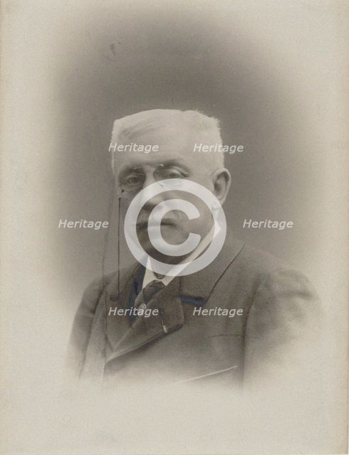 Portrait of the pianist and composer Alphonse Duvernoy (1842-1907), 1900.